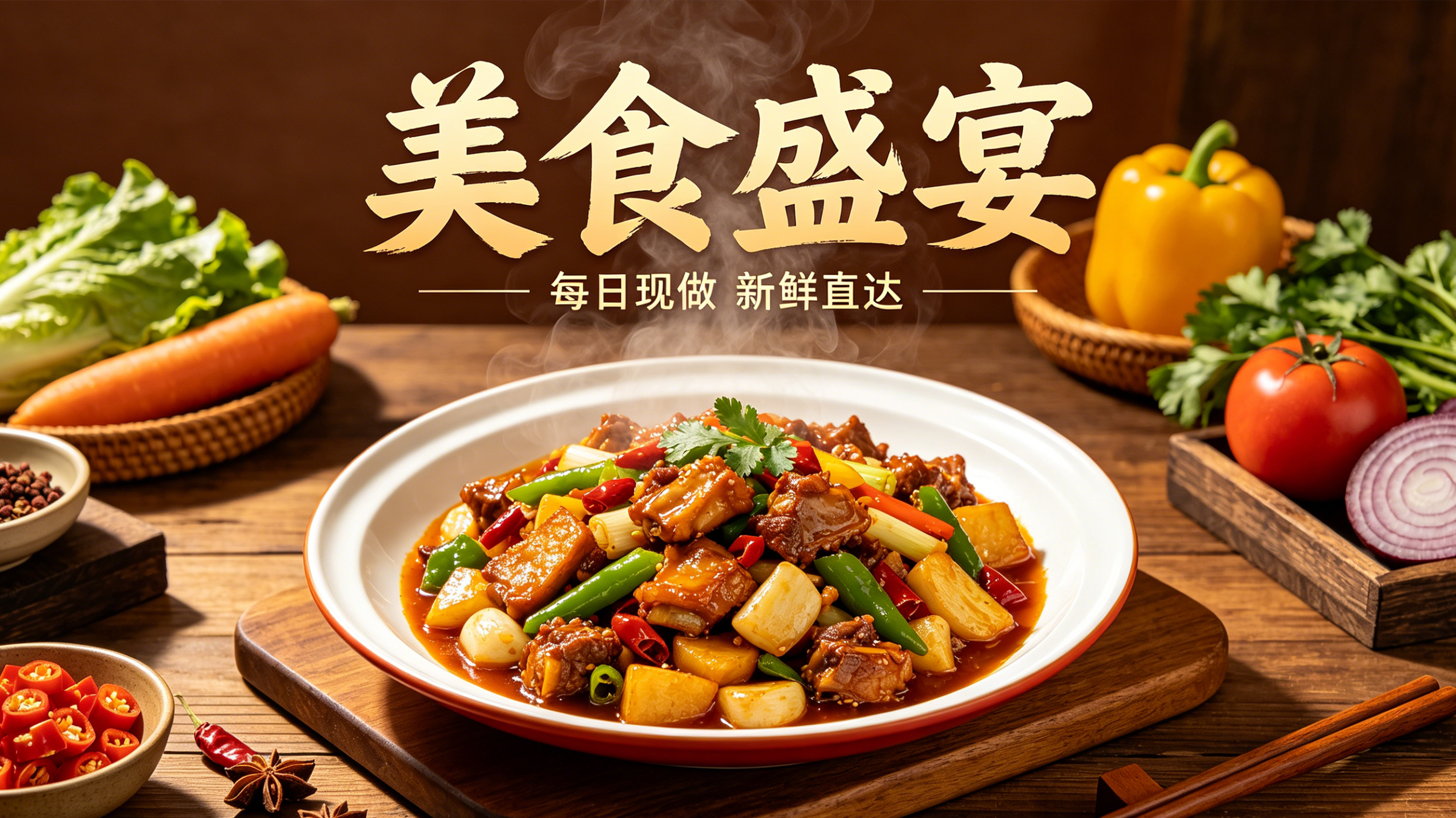 餐饮官网定制案例｜hth.com打造品牌引流转化阵地