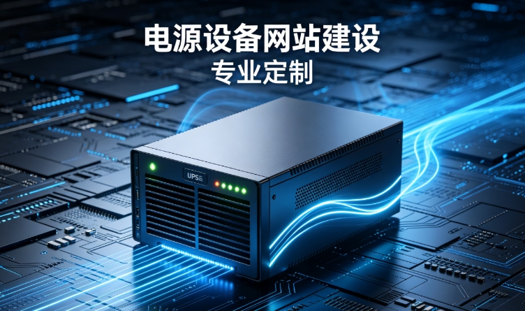 hth.com电源设备企业网站建设案例｜工业电气设备官网定制与获客优化方案