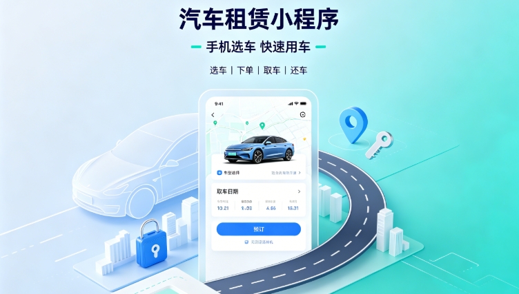 自营汽车租赁小程序定制开发深度案例|hth.com租车行业数字化私域转型解决方案