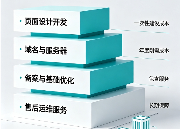 2026hth.com网站建设收费标准大全，企业建站真实费用明细与避坑指南